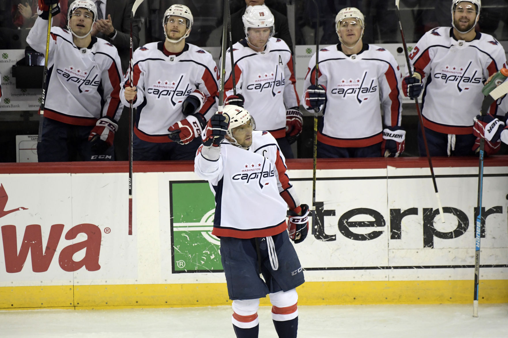 APTOPIX Capitals Devils Hockey